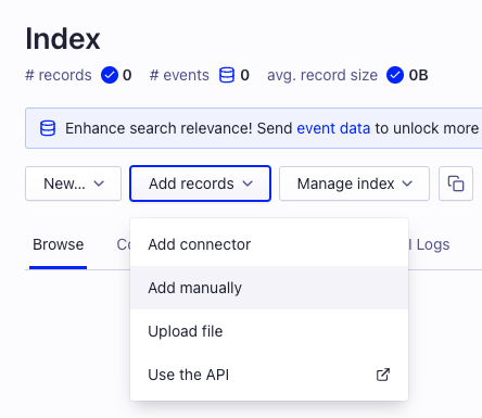 add records